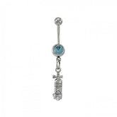 Air Tank Sterling Silver Body Jewelry BJ005 - Body Jewelrys